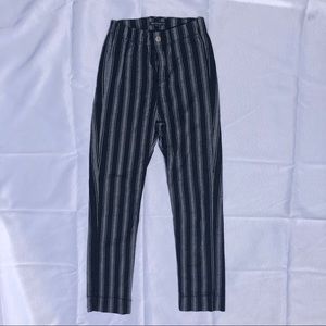 Black and White Striped Brandy Melville Pants
